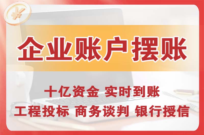 宝鸡企业账户摆账